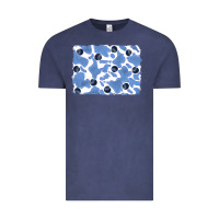 Distressed Blueberry Milkshake Cowhide Vintage Tee | Teevron