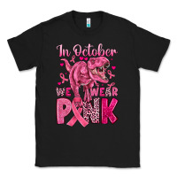 Black in october we wear pink dinosaur Classic Tee - JahusDesignShop