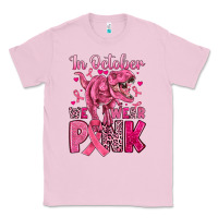 Bubblegum Pink in october we wear pink dinosaur Classic Tee - JahusDesignShop