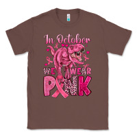Chestnut in october we wear pink dinosaur Classic Tee - JahusDesignShop