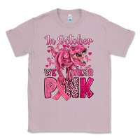 Lilac in october we wear pink dinosaur Classic Tee - JahusDesignShop