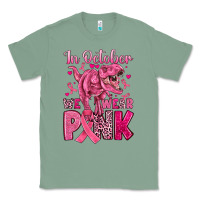 Sage in october we wear pink dinosaur Classic Tee - JahusDesignShop