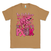 Toasted Coconut in october we wear pink dinosaur Classic Tee - JahusDesignShop