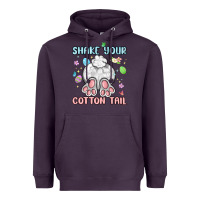 Plum shake your cotton tail Heavyweight Hoodie - MaliasSmallBusiness