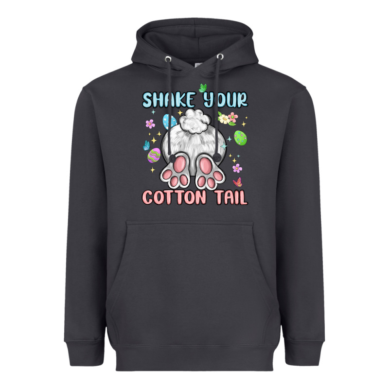 Shake Your Cotton Tail Heavyweight Hoodie by MaliasSmallBusiness | Teevron