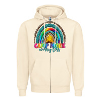 Sandshell camp more worry less Zipper Hoodie - Artiststas