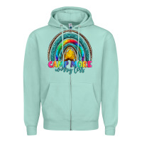 Seafoam camp more worry less Zipper Hoodie - Artiststas