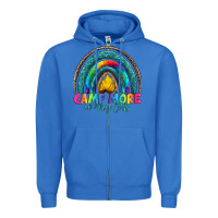 True Royal camp more worry less Zipper Hoodie - Artiststas