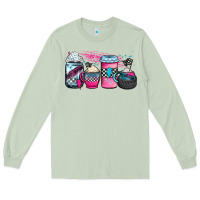 Matcha racing coffee cups Long Sleeve Tee - JahusDesignShop