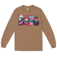 Toasted Coconut racing coffee cups Long Sleeve Tee - JahusDesignShop