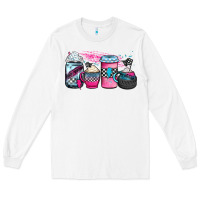 White racing coffee cups Long Sleeve Tee - JahusDesignShop