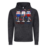 Vintage Black red wine and blue wine glasses Vintage Hoodie - texasbilliewilder