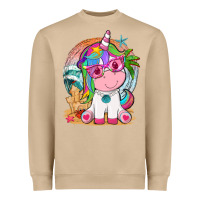 Mushroom summer unicorn tbw Heavyweight Sweatshirt - texasbilliewilder