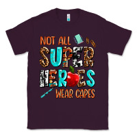 Plum not all super heroes wear capes Classic Tee - AdoDesignShop