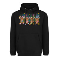 Black easter day baby highland cow Heavyweight Hoodie - MaliasSmallBusiness