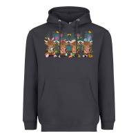 Smoke easter day baby highland cow Heavyweight Hoodie - MaliasSmallBusiness