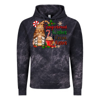 Cloud Black gingerbread wishes and cocoa kisses Vintage Hoodie - Zillion Design Studio