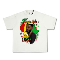 Pistachio free ish since 1865 black man Urban Heavy Tee - HRA Design Shop