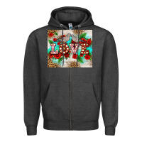 Charcoal Heather love birds and love with ross Zipper Hoodie - AdoDesignShop
