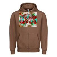 Chestnut love birds and love with ross Zipper Hoodie - AdoDesignShop