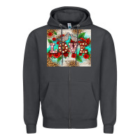 Smoke love birds and love with ross Zipper Hoodie - AdoDesignShop