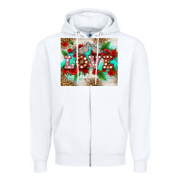 White love birds and love with ross Zipper Hoodie - AdoDesignShop