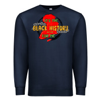 Navy black history month Premium Sweatshirt - MaliasSmallBusiness