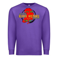 Purple black history month Premium Sweatshirt - MaliasSmallBusiness