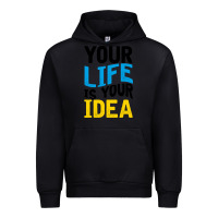 Black YOUR LIFE YOUR IDEA V2 Urban Hoodie - Bettercallsaul