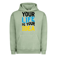 Pigment Oil Green YOUR LIFE YOUR IDEA V2 Urban Hoodie - Bettercallsaul
