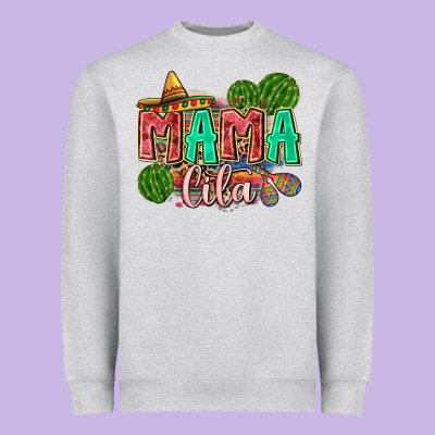 Mama Cita Heavyweight Sweatshirt Designed By Zillion Design Studio