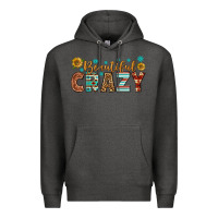 Charcoal Heather Western Beautiful Crazy Premium Hoodie - BundleAndBundleShop