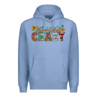 Colony Blue Western Beautiful Crazy Premium Hoodie - BundleAndBundleShop
