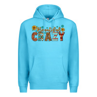 Ocean Blue Western Beautiful Crazy Premium Hoodie - BundleAndBundleShop