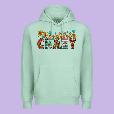Western Beautiful Crazy Premium Hoodie Designed By Bundleandbundleshop