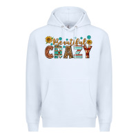 White Western Beautiful Crazy Premium Hoodie - BundleAndBundleShop