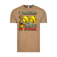 Vintage Coffee i tackled 100 days of school softball Vintage Tee - Zillion Design Studio