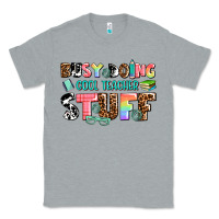 Heather Grey busy doing cool teacher stuff Classic Tee - AdoDesignShop