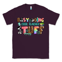Plum busy doing cool teacher stuff Classic Tee - AdoDesignShop