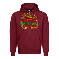Burgundy national hispanic heritage month Zipper Hoodie - BundleAndBundleShop