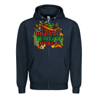 Navy national hispanic heritage month Zipper Hoodie - BundleAndBundleShop