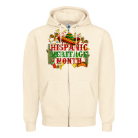 Sandshell national hispanic heritage month Zipper Hoodie - BundleAndBundleShop
