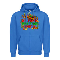 True Royal national hispanic heritage month Zipper Hoodie - BundleAndBundleShop