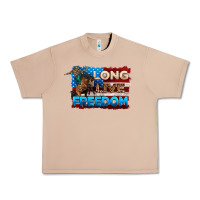 Burro Long live freedom 4th of july Urban Heavy Tee - Neo Western