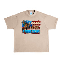 French Oak Long live freedom 4th of july Urban Heavy Tee - Neo Western