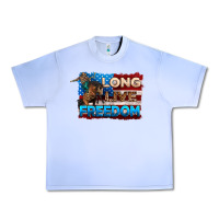 Grape Ice Long live freedom 4th of july Urban Heavy Tee - Neo Western