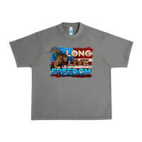 Tornado Long live freedom 4th of july Urban Heavy Tee - Neo Western