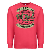 Cardinal the legend has officially retired Premium Sweatshirt - MaliasSmallBusiness