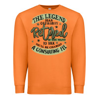 Carrot the legend has officially retired Premium Sweatshirt - MaliasSmallBusiness