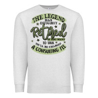 The Legend Has Officially Retired Premium Sweatshirt | Teevron